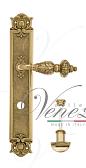 Дверная ручка Venezia на планке PL97 мод. Lucrecia (полир. латунь) сантехническая